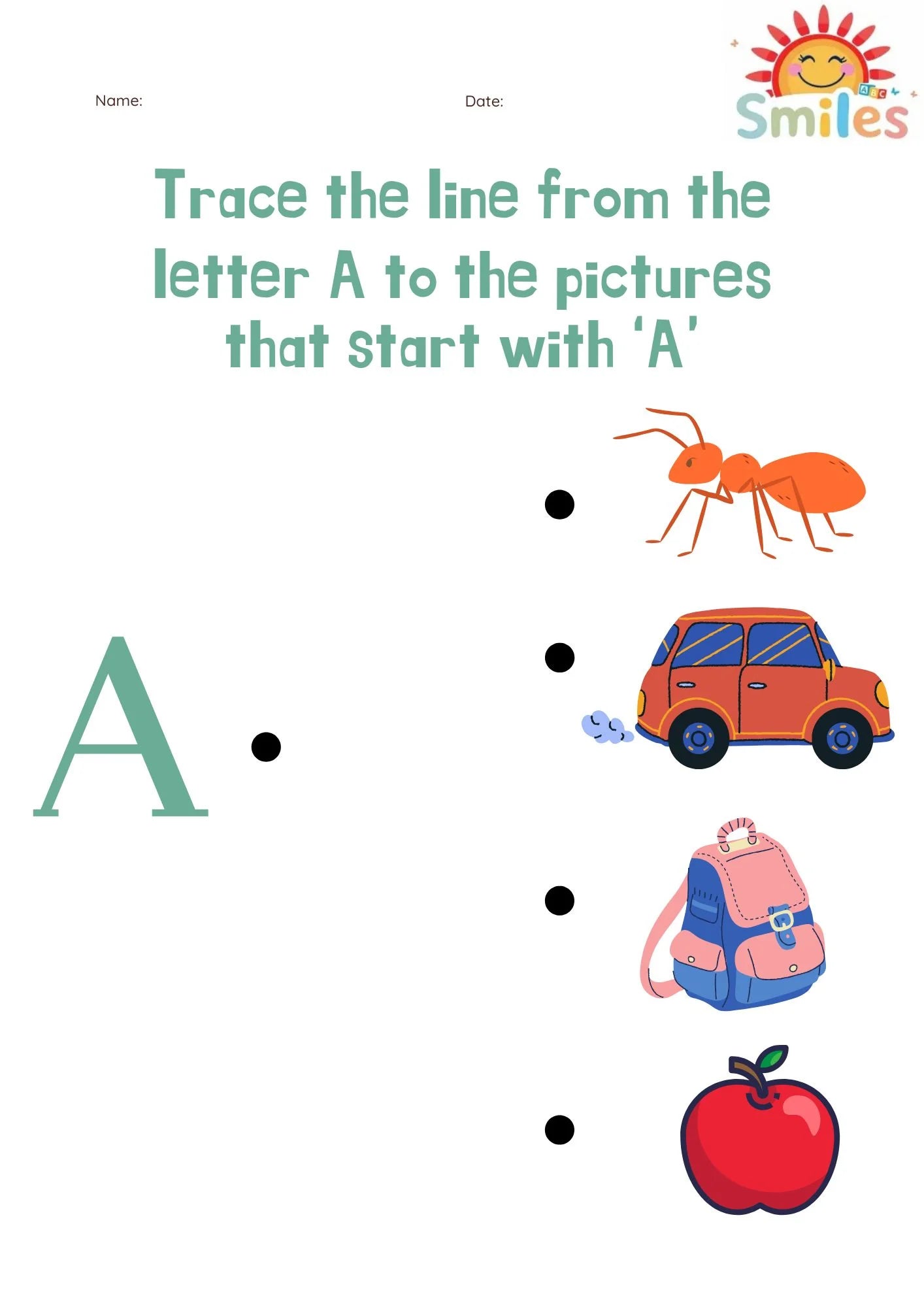 25-Page Printable Preschool Worksheets | Alphabet, Numbers, Shapes & Colors | Fun Early Learning for Kids