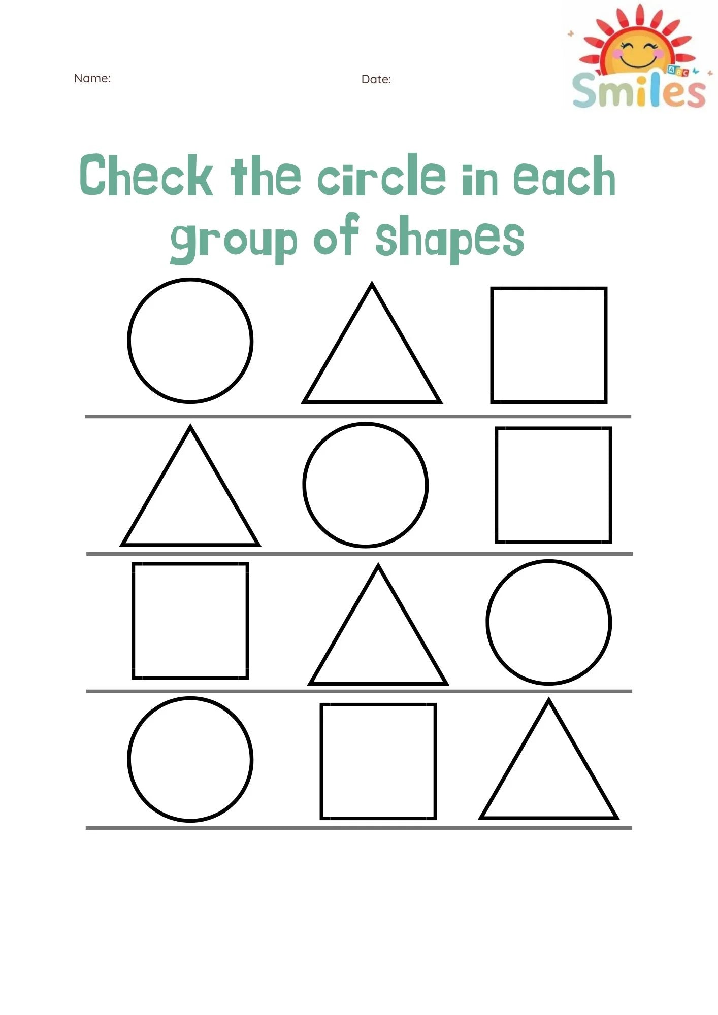 25-Page Printable Preschool Worksheets | Alphabet, Numbers, Shapes & Colors | Fun Early Learning for Kids