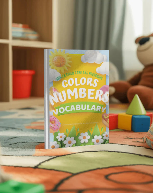 🎨🔢 Colors & Numbers Vocabulary Fun — Preschool Learning Worksheets Bundle📚✨