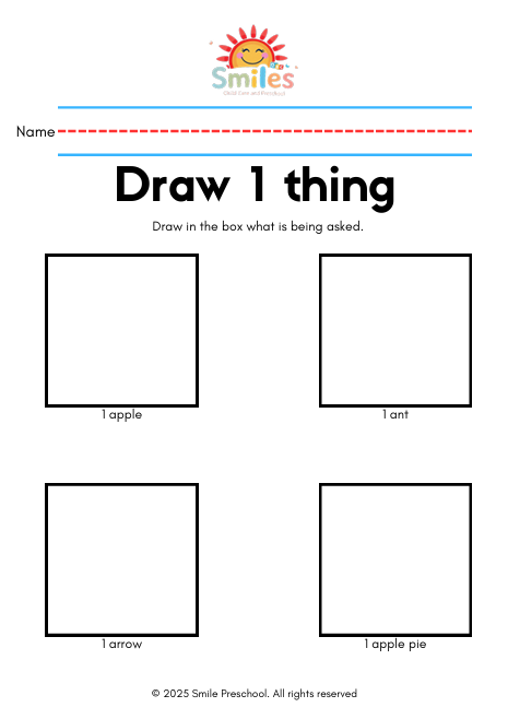 🧩 Matching a Word | Vocabulary & Reading Skills | Printable Preschool Literacy Activity