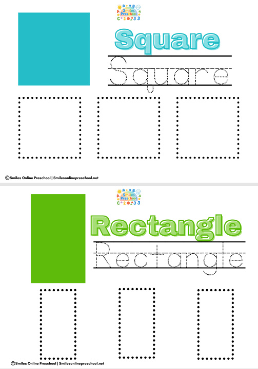🔷 Matching Shapes Worksheet Set | Shape Recognition & Logic | Printable Preschool Activity