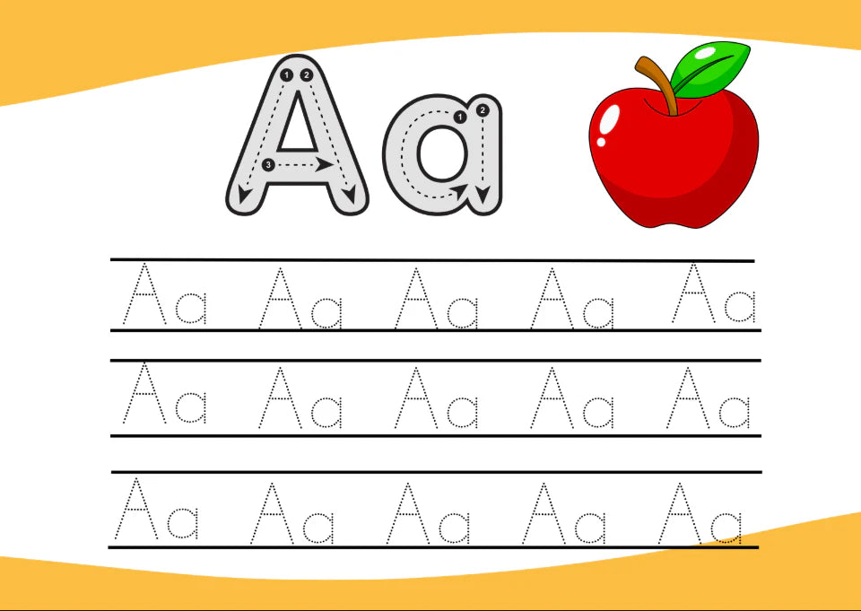Tracing Alphabet | Printable Preschool Workbook PDF | Fun A–Z Letter Tracing Practice for Kids
