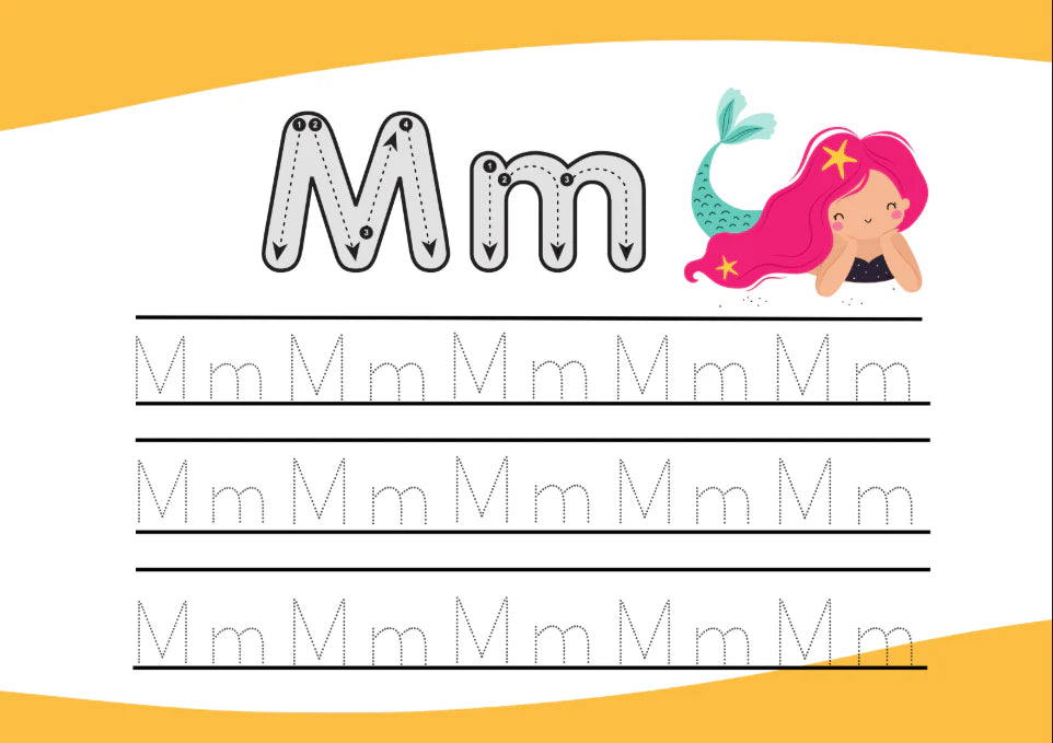 Tracing Alphabet | Printable Preschool Workbook PDF | Fun A–Z Letter Tracing Practice for Kids