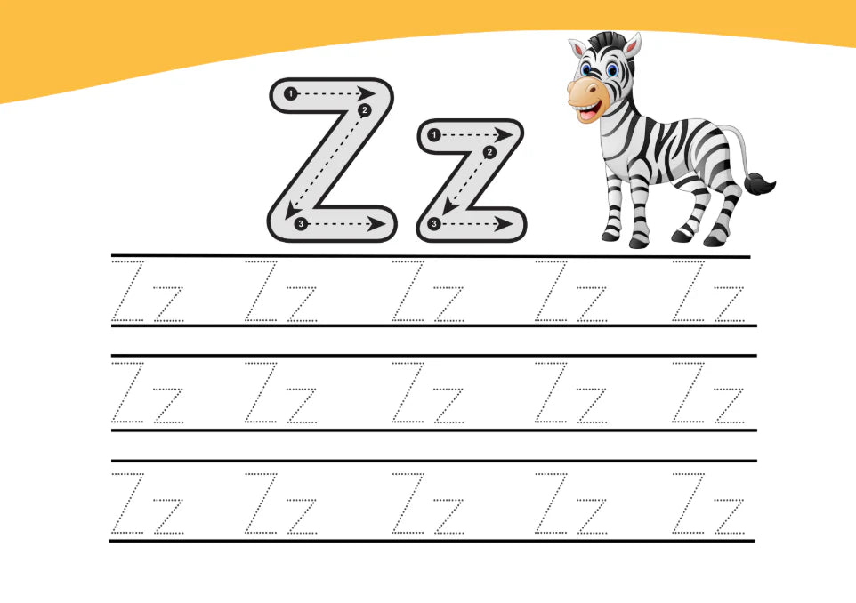 Tracing Alphabet | Printable Preschool Workbook PDF | Fun A–Z Letter Tracing Practice for Kids