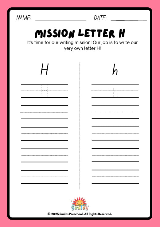 A to Z Tracing Activity | Printable Alphabet Handwriting Worksheets | Preschool Letter Practice