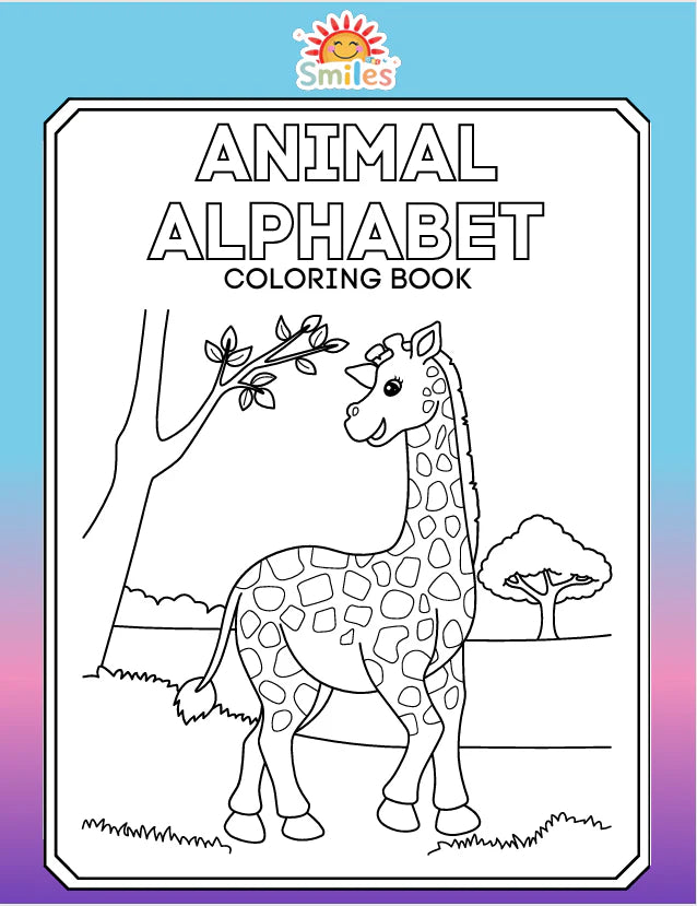 🐾 Animal Alphabet | Letter Recognition & Phonics | Printable Preschool Alphabet Coloring