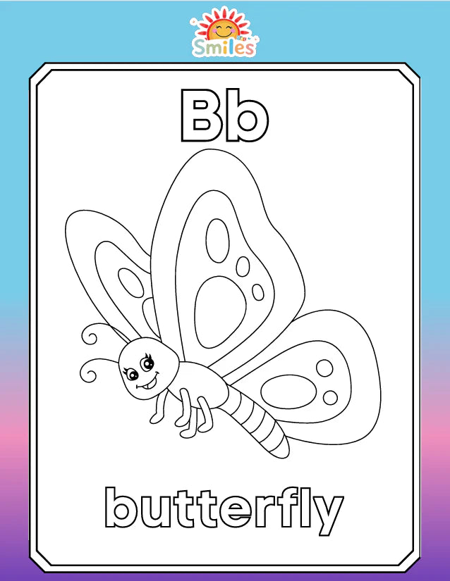 🐾 Animal Alphabet | Letter Recognition & Phonics | Printable Preschool Alphabet Coloring