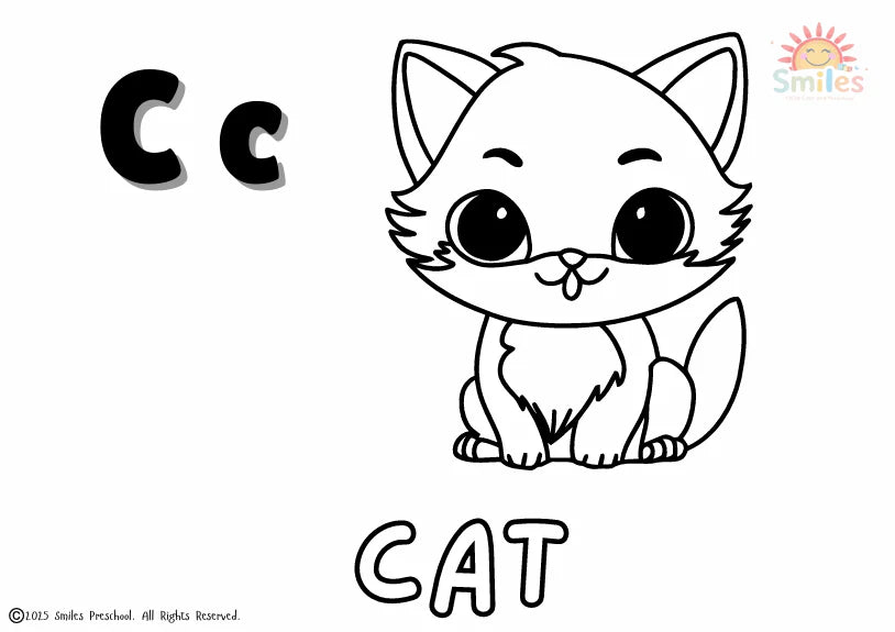 🎨 Animals Coloring Book Activity | Fine Motor Skills & Creativity | Printable Preschool Coloring Pages