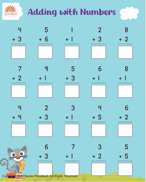 Adding Fun | Printable Worksheet