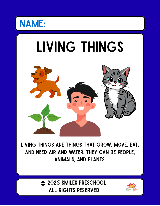 Superhero Science Lab: Living and Non-Living Things and Animals Habitat