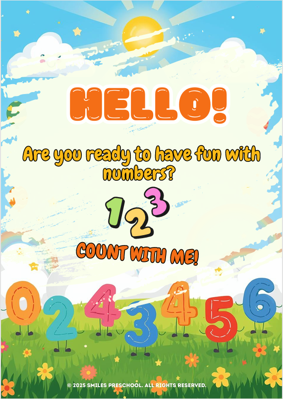 🧮 Count With Me (Book) 📘