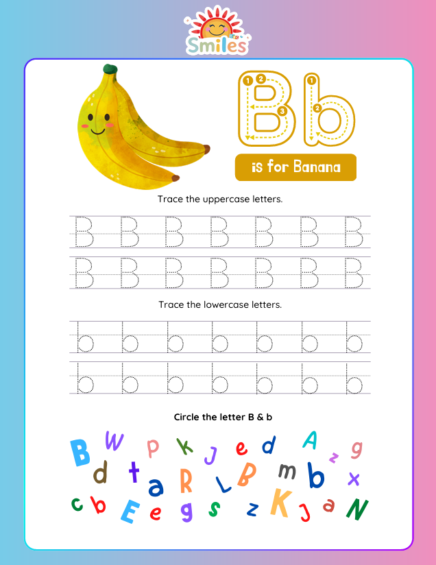 🔠 Let’s Learn the Alphabet | Letter Recognition & Tracing | Printable Preschool Alphabet Activity